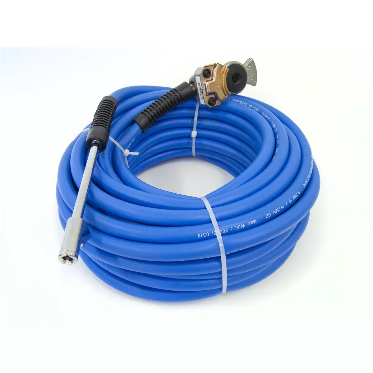 Heavy Duty Truck Tire Inflation Kit with Glad Hand and Dual Foot Air Chuck. A simple way to top off your tires utilizing your on-board compressor!