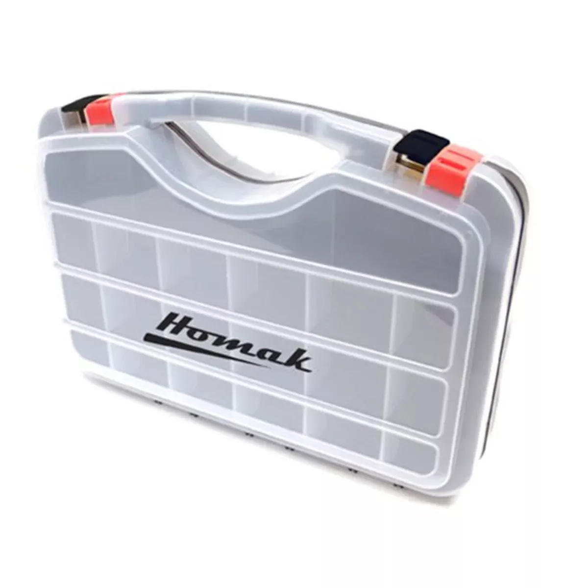Homak Manufacturing Double Sided Plastic Organizer