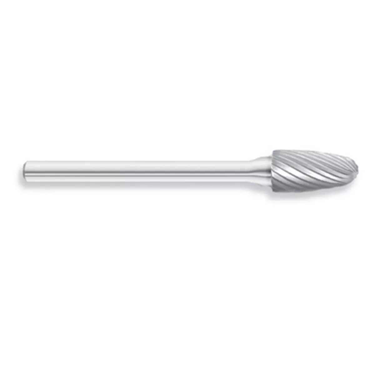 HTC Tool SF-51 Solid Carbide Burr; Tree Shape Radius; Single Cut