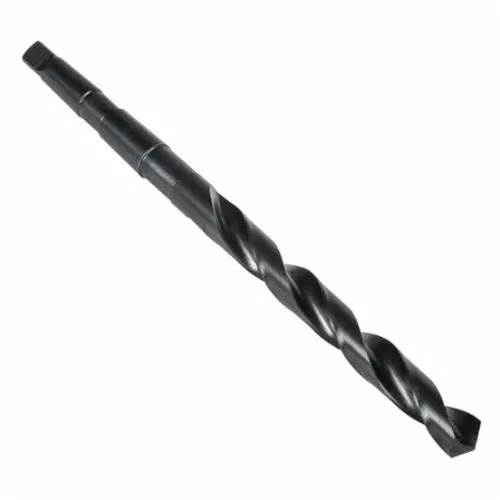Precision Twist Drill 5999471 Standard Length Taper Shank Drill Bit - 1-1/8 in (1.1250"), #4 Morse Taper Shank Taper - HSS